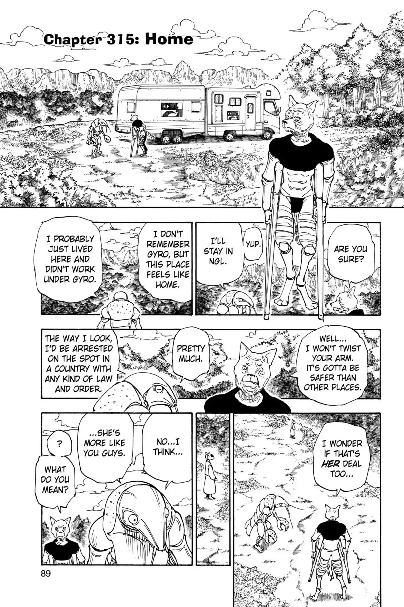 Read Hunter X Hunter Chapter 315 - Home Online