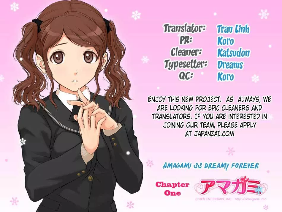 Read Amagami – Dreamy Forever Chapter 1 Online