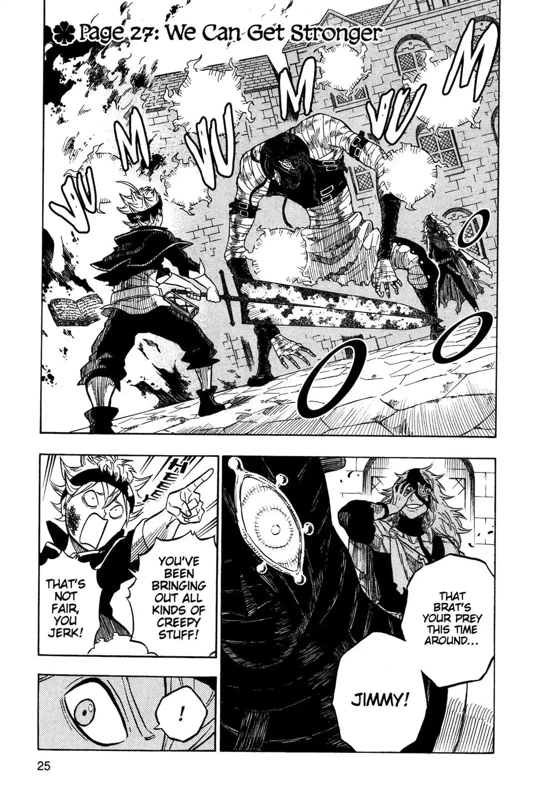 Read Black Clover Chapter 27 - Vol.4 Page 27: We Can Get Stronger Online