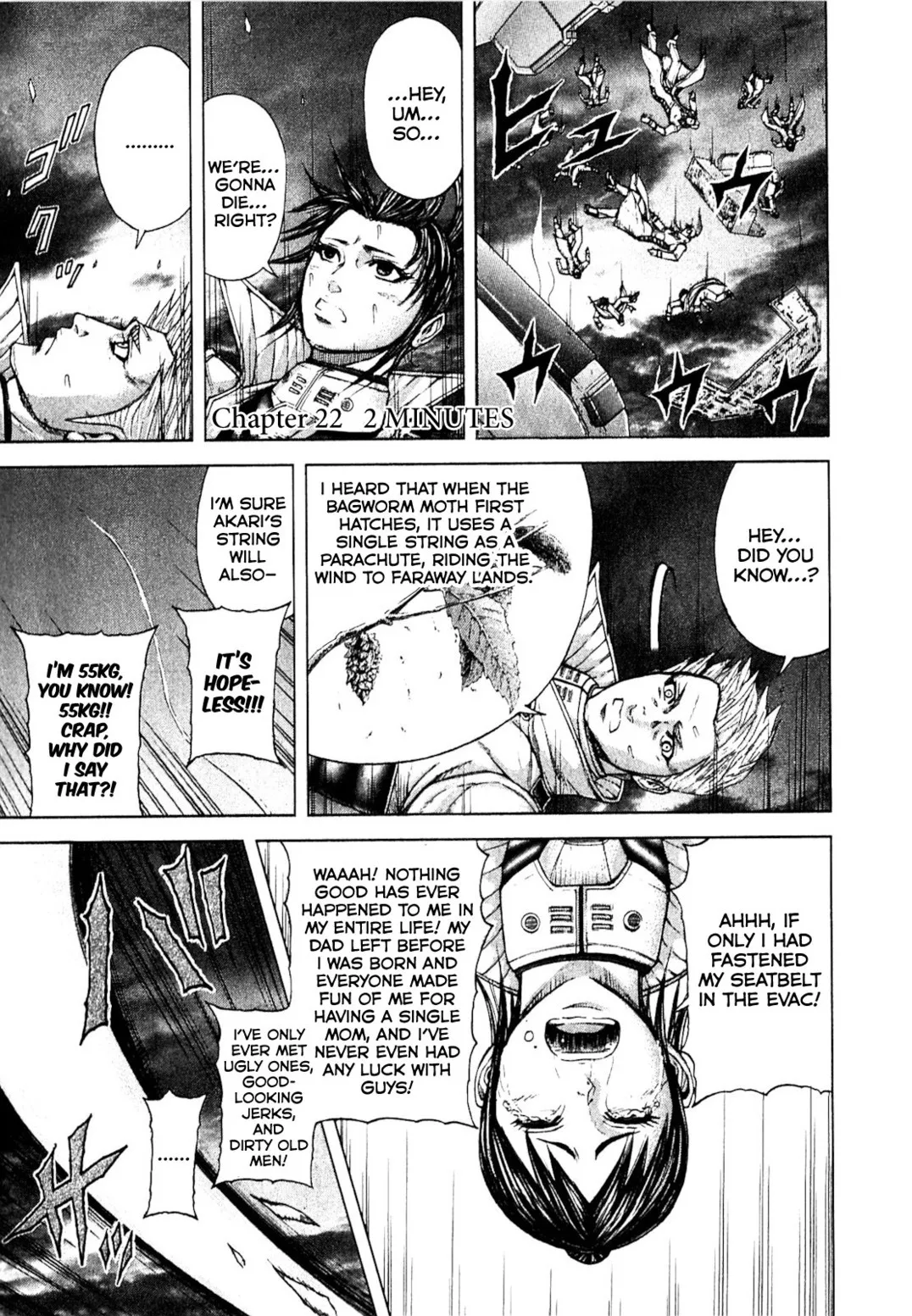 Read Terra Formars Chapter 22 - 2 MINUTES Online