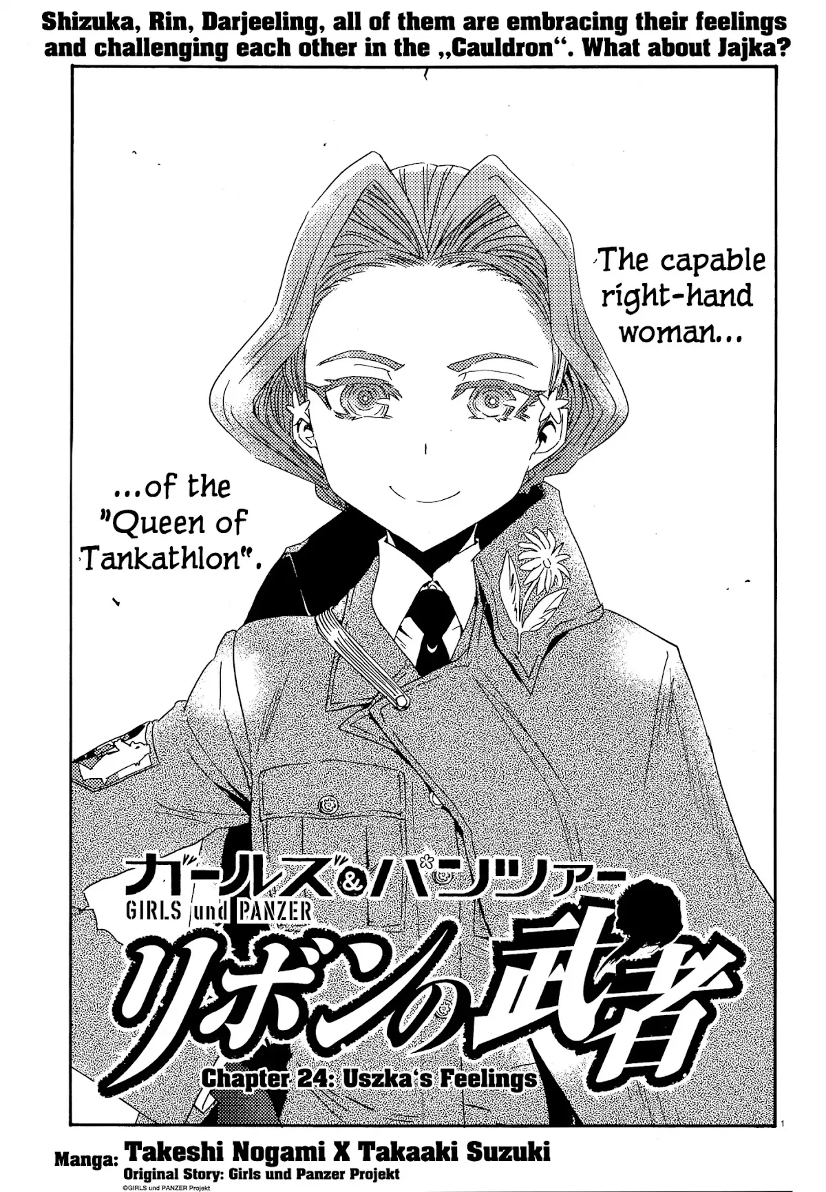 Read Girls & Panzer – Ribbon no Musha Chapter 24 - Uszka's Feelings Online