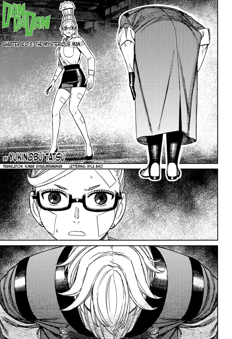 Read Dandadan Chapter 203 - The Mysterious Man Online