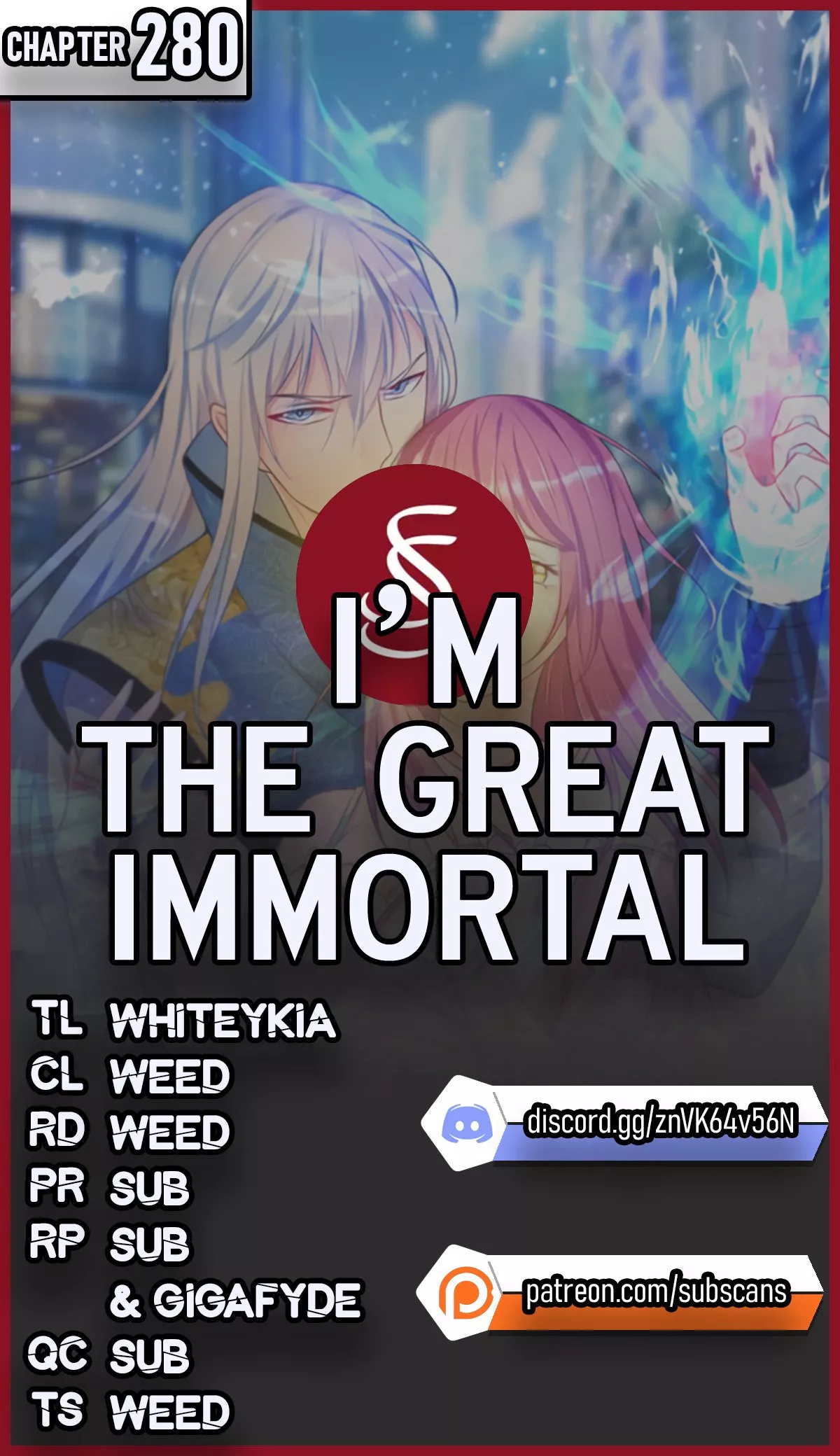 Read I’m the Great Immortal Chapter 280 Online