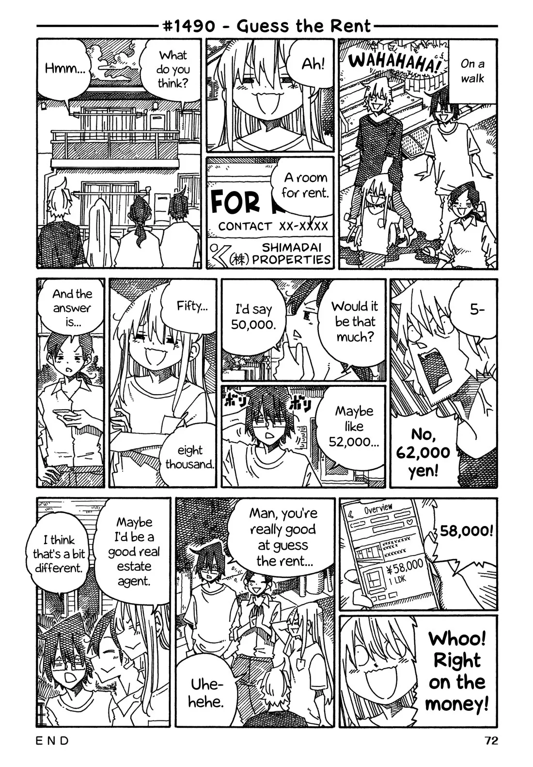 Read Hatarakanai Futari (The Jobless Siblings) Chapter 1490 - Guess the Rent Online