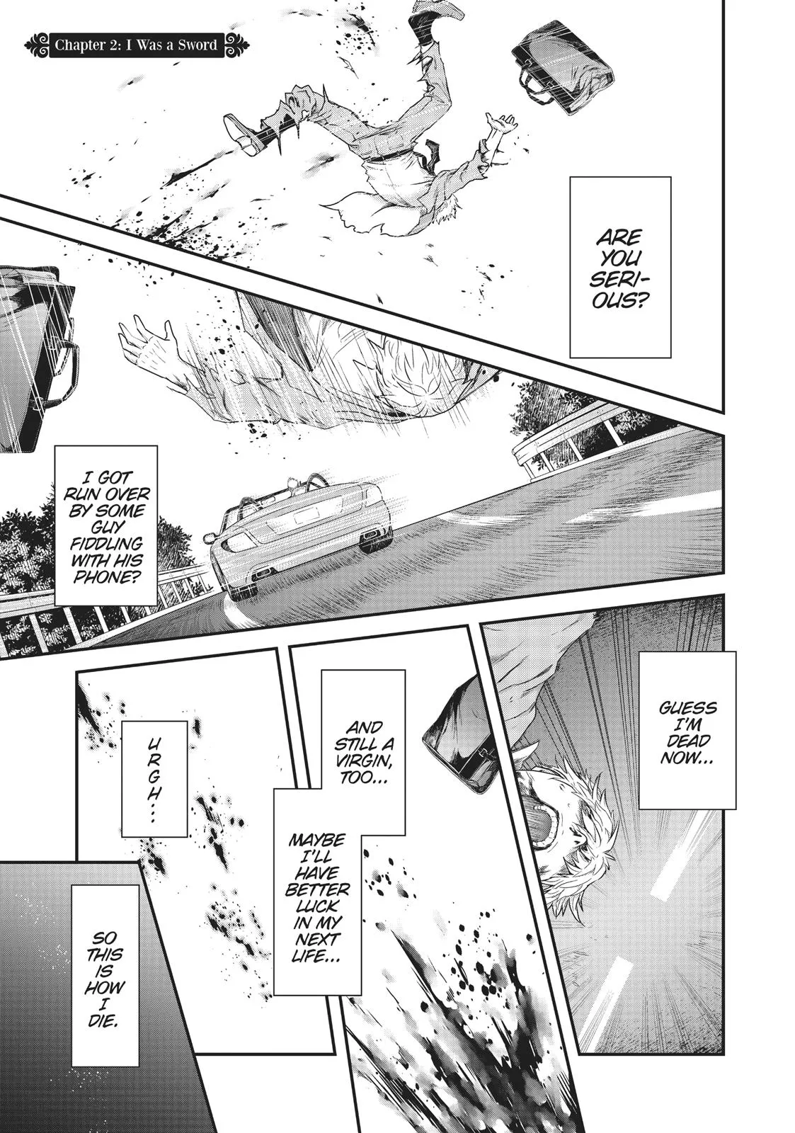 Read Tensei Shitara Ken Deshita Chapter 2 Online