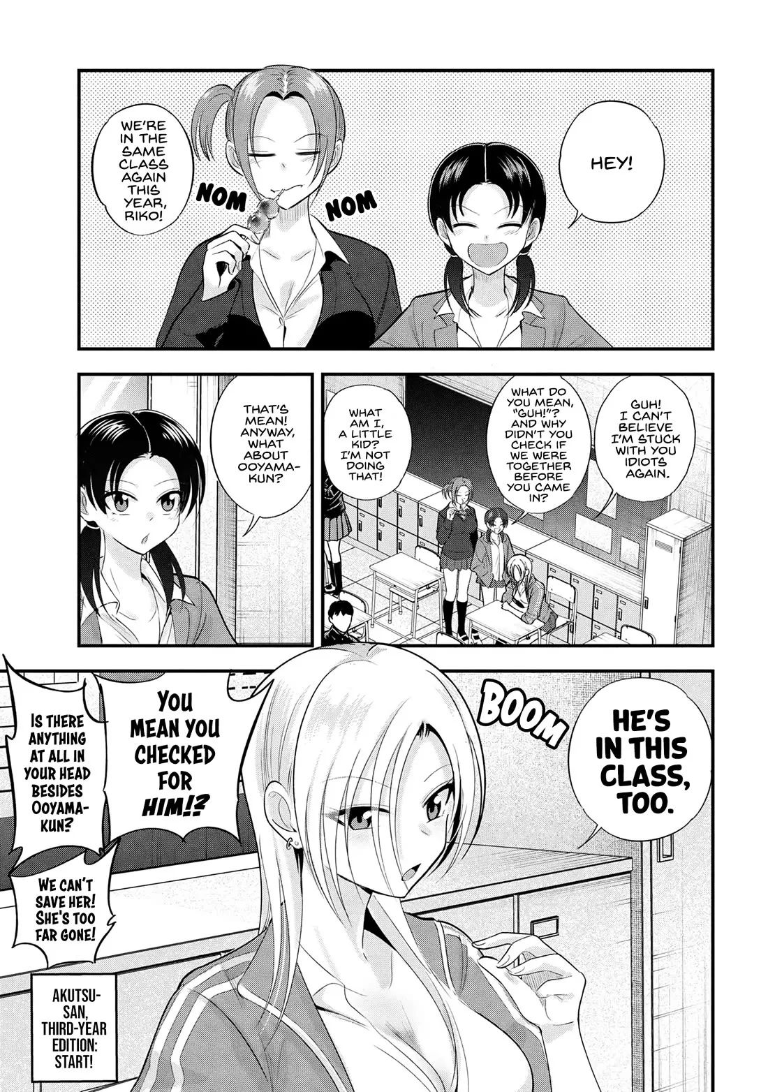 Read Please Go Home, Akutsu-san! Chapter 190 Online