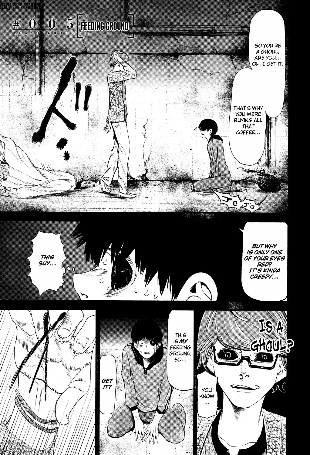 Read Tokyo Ghoul Chapter 5 - Feeding Ground Online