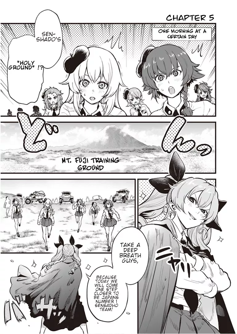 Read Girls und Panzer: Avanti! Anzio Koukou Chapter 5.1 Online