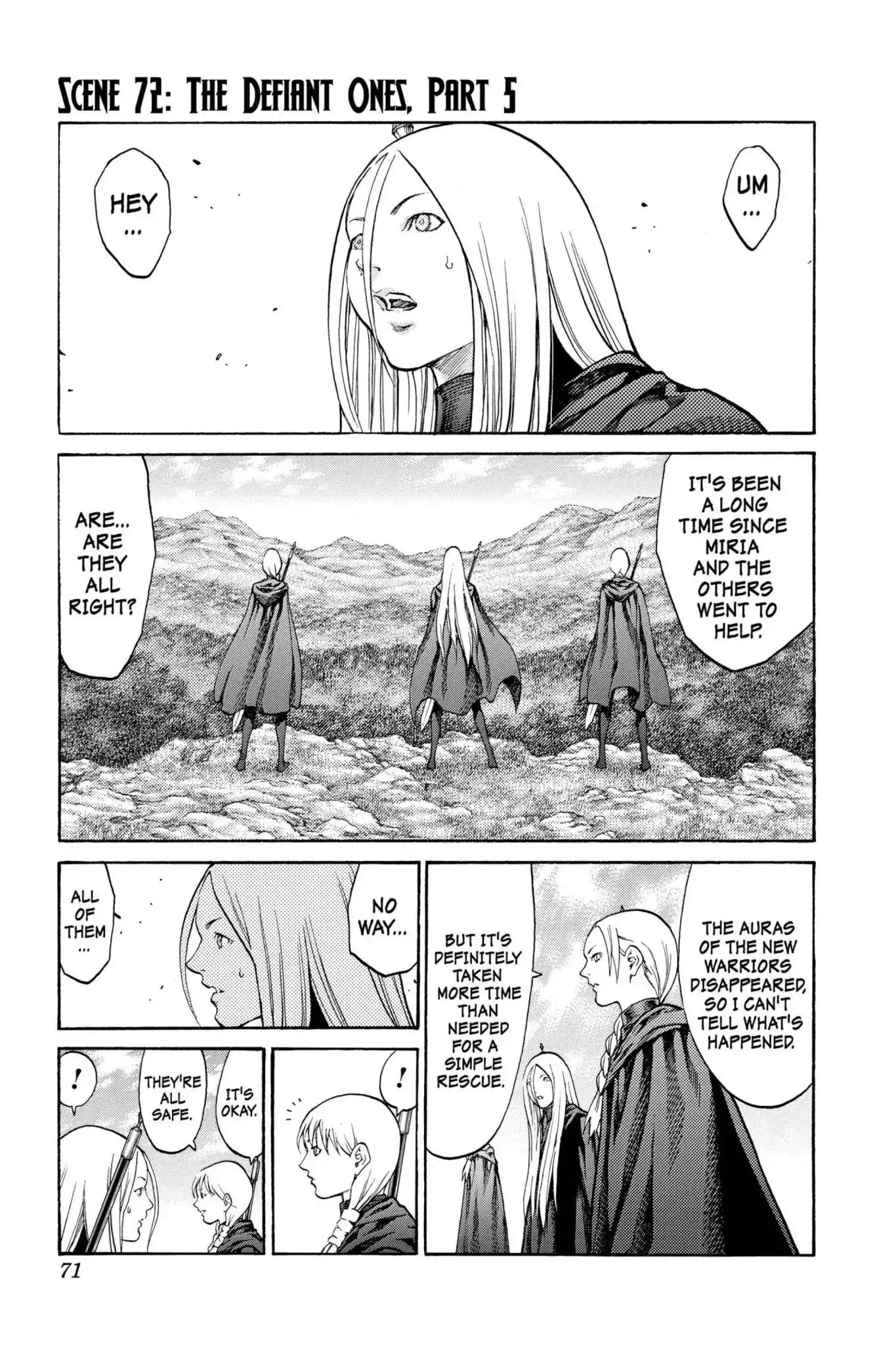 Read Claymore Chapter 72 - Vol.13 Scene 72: The Defiant Ones, Part 5 Online