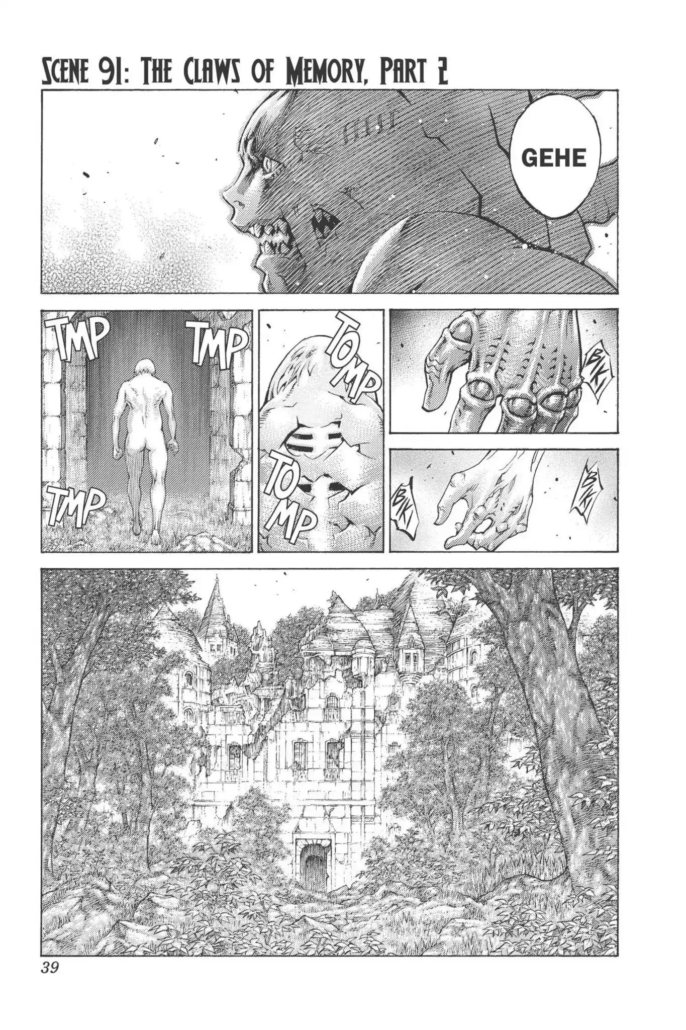 Read Claymore Chapter 91 - Vol.17 Scene 91: The Claws of Memories, Part 2 Online