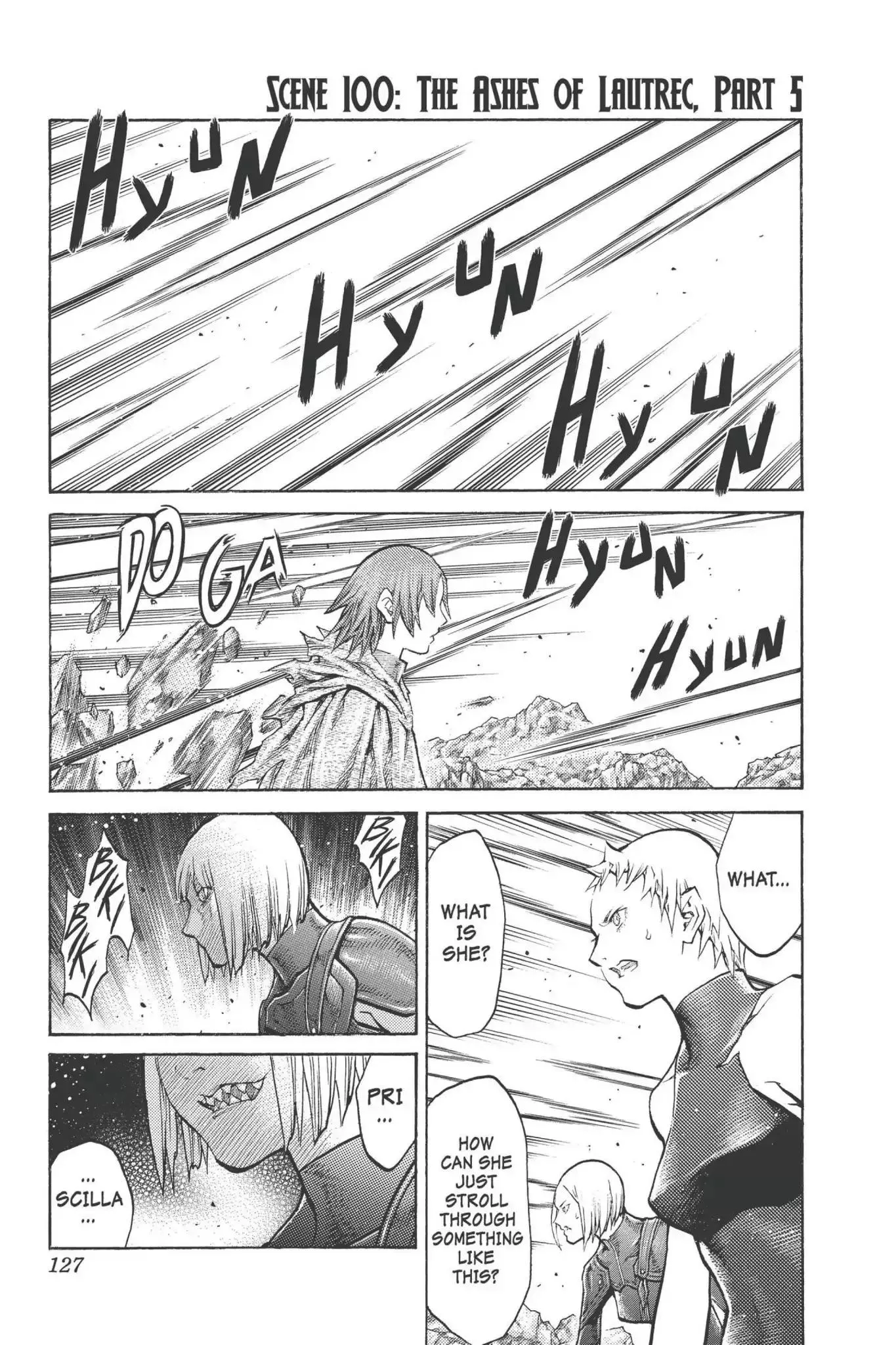 Read Claymore Chapter 100 - Vol.18 Scene 100: The Ashes of Lautrec, Part 5 Online