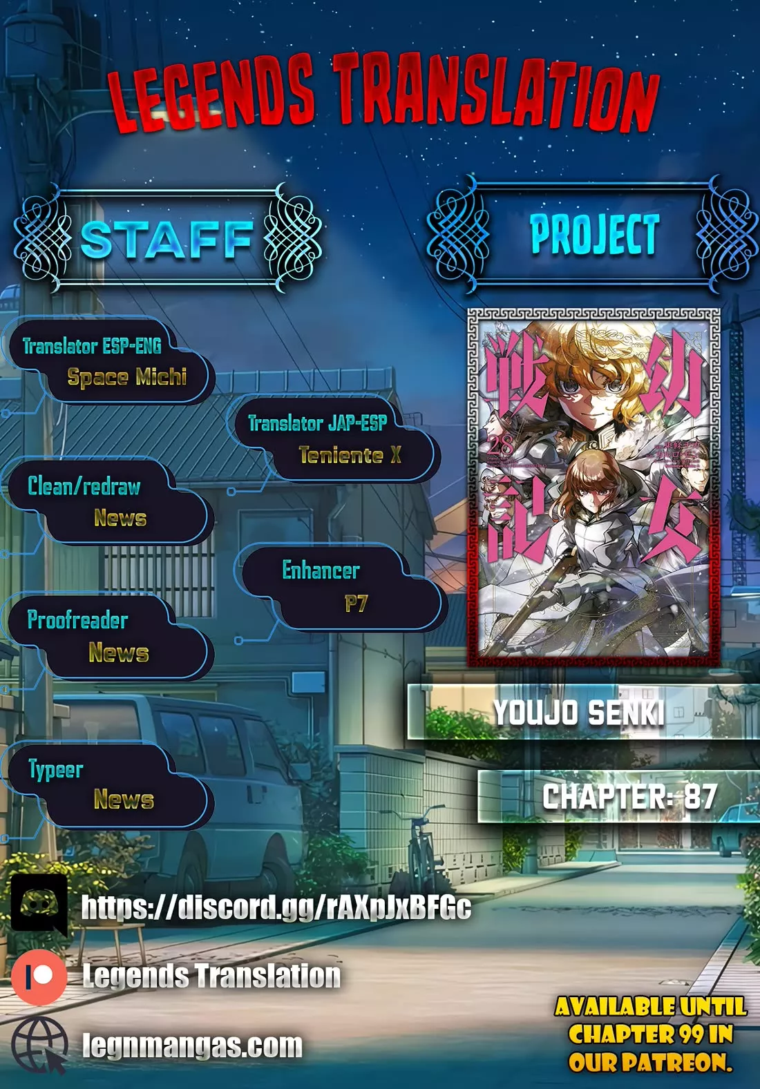 Read Youjo Senki Chapter 87 - Goodwill Visit IIII Online