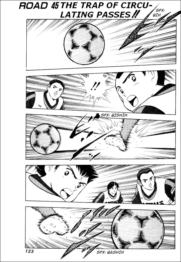 Read Captain Tsubasa Road to 2002 Chapter 45 - The Trap of Circulating Passes!! Online