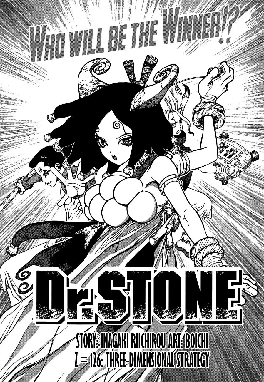 Read Dr. Stone Chapter 126 - Three-Dimensional-Strategy Online