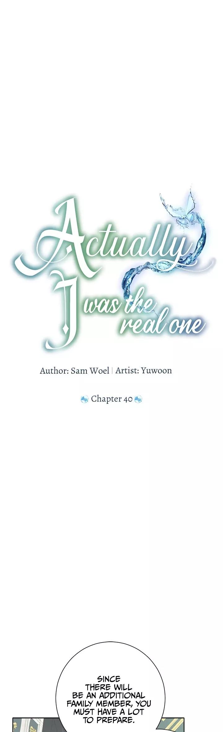 Read Actually, I Was the Real One Chapter 40 - End of Season 1 Online