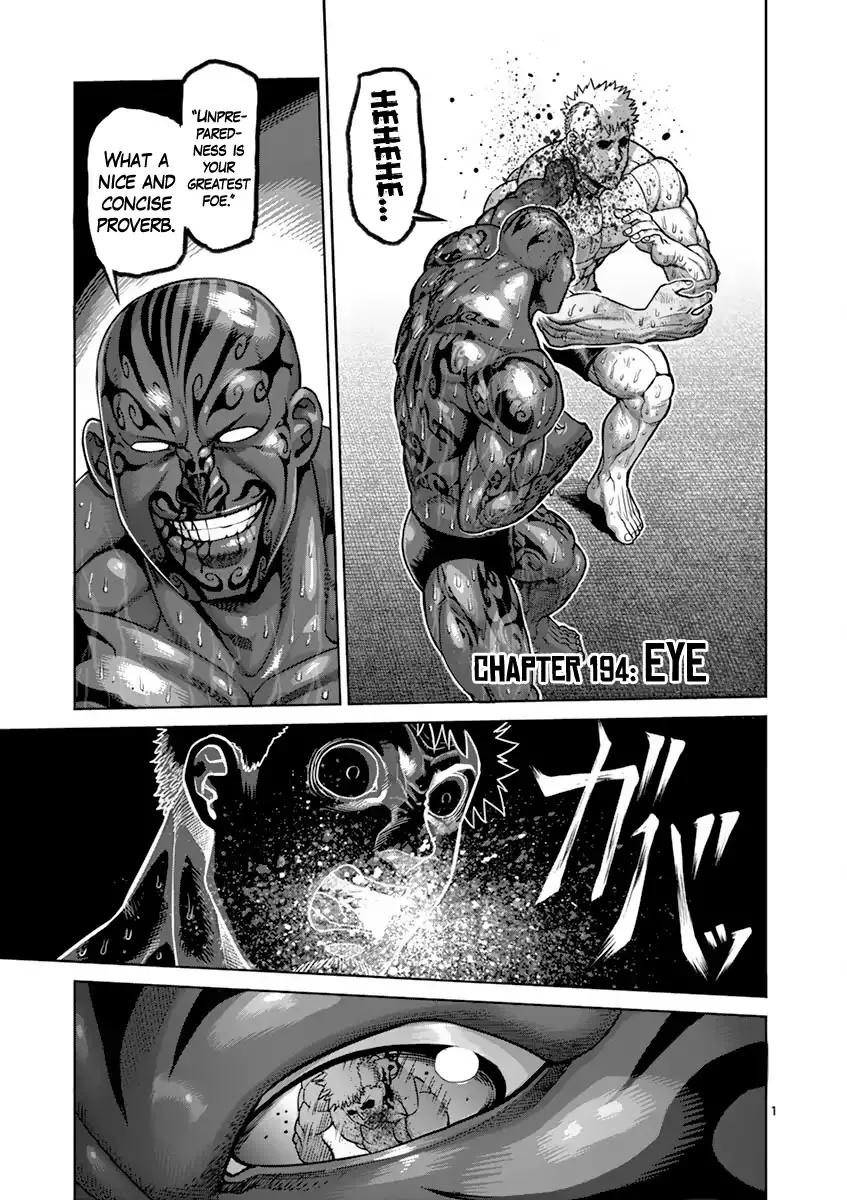 Read Kengan Ashura Chapter 194 - Eye Online