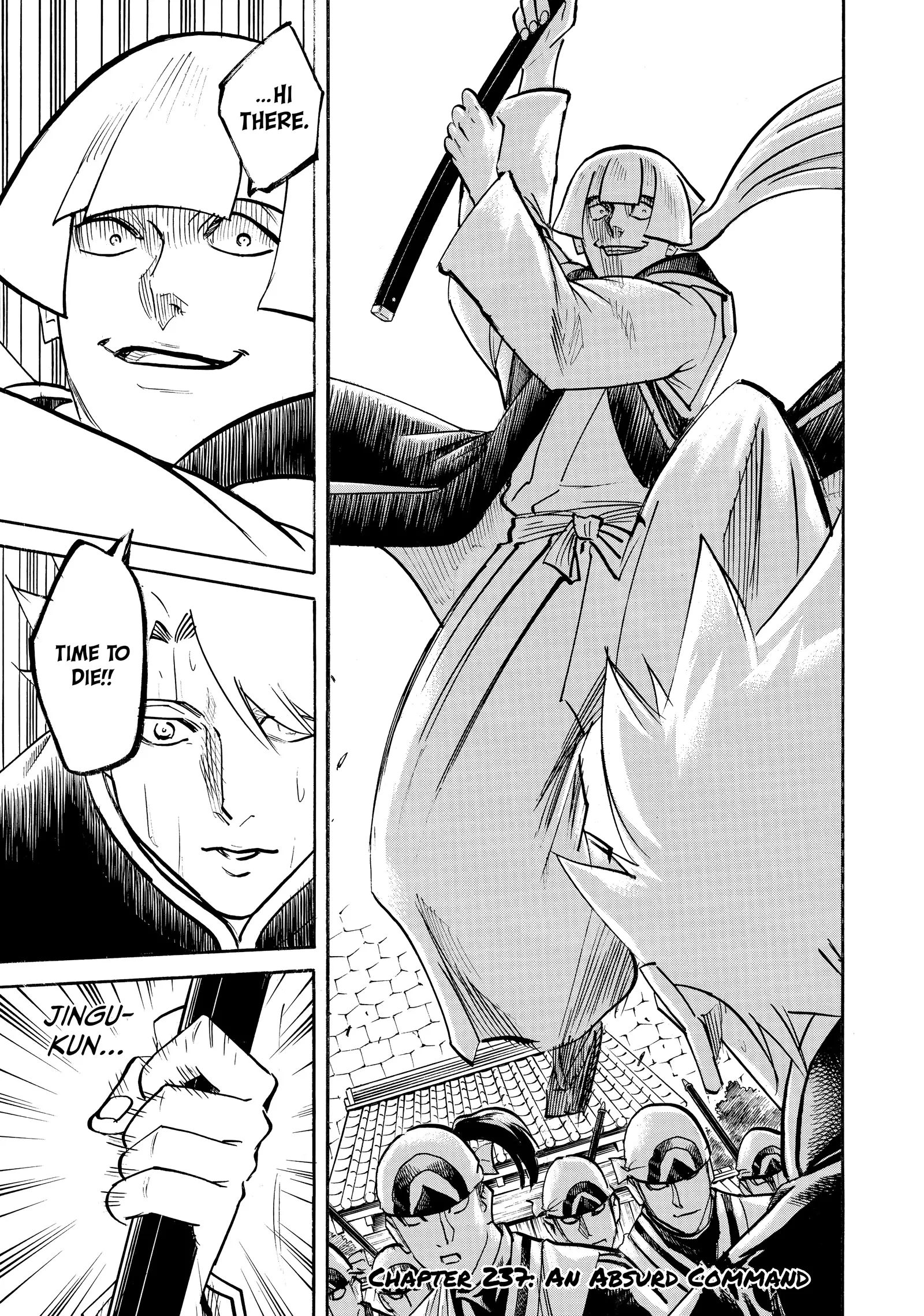 Read Gamaran: Shura Chapter 237 - An Absurd Command Online