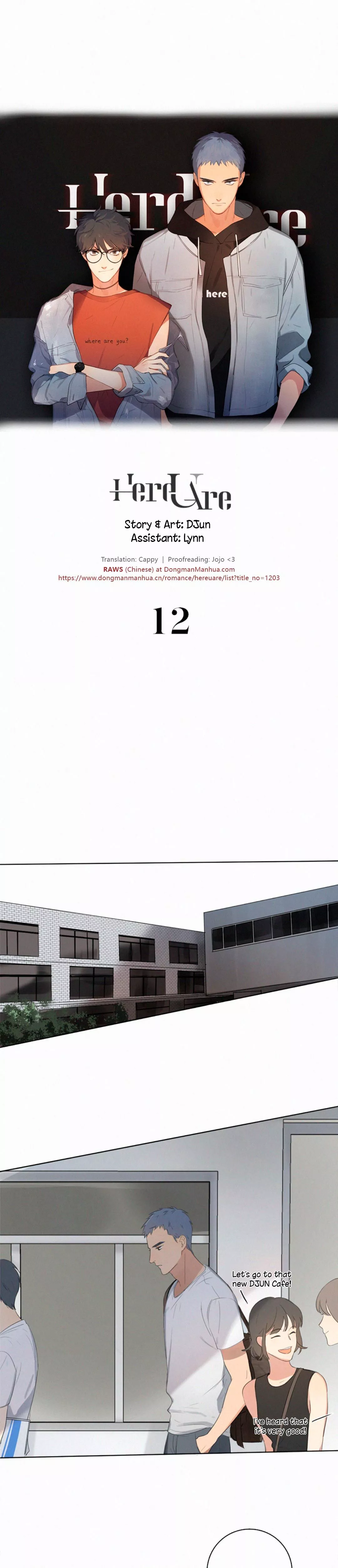 Read Here U Are Chapter 12 Online