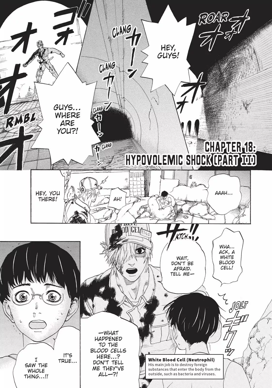 Read Hataraku Saibou Chapter 18 - Hypovolemic Shock (Part II) Online