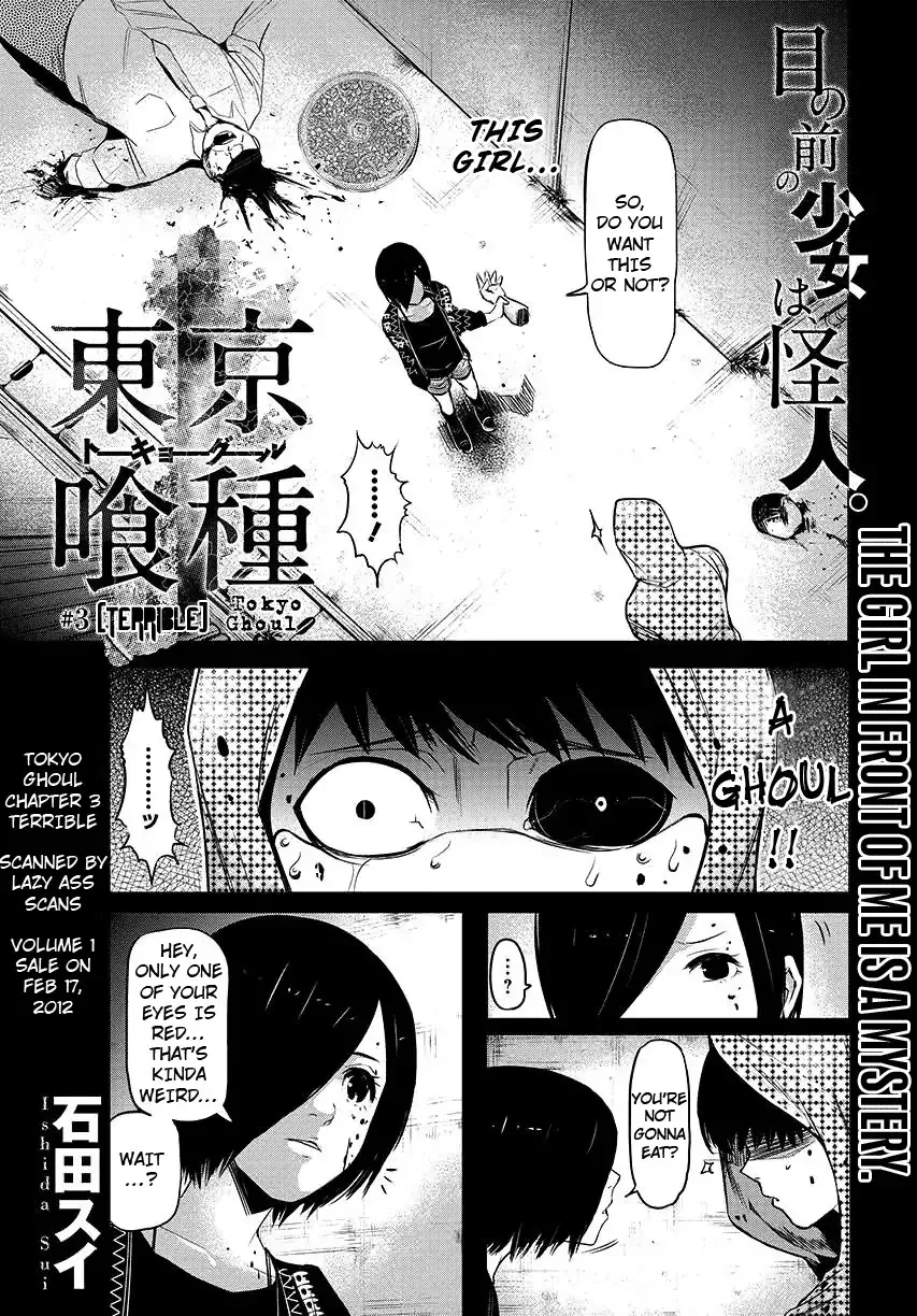 Read Tokyo Ghoul Chapter 3 - Awful Online