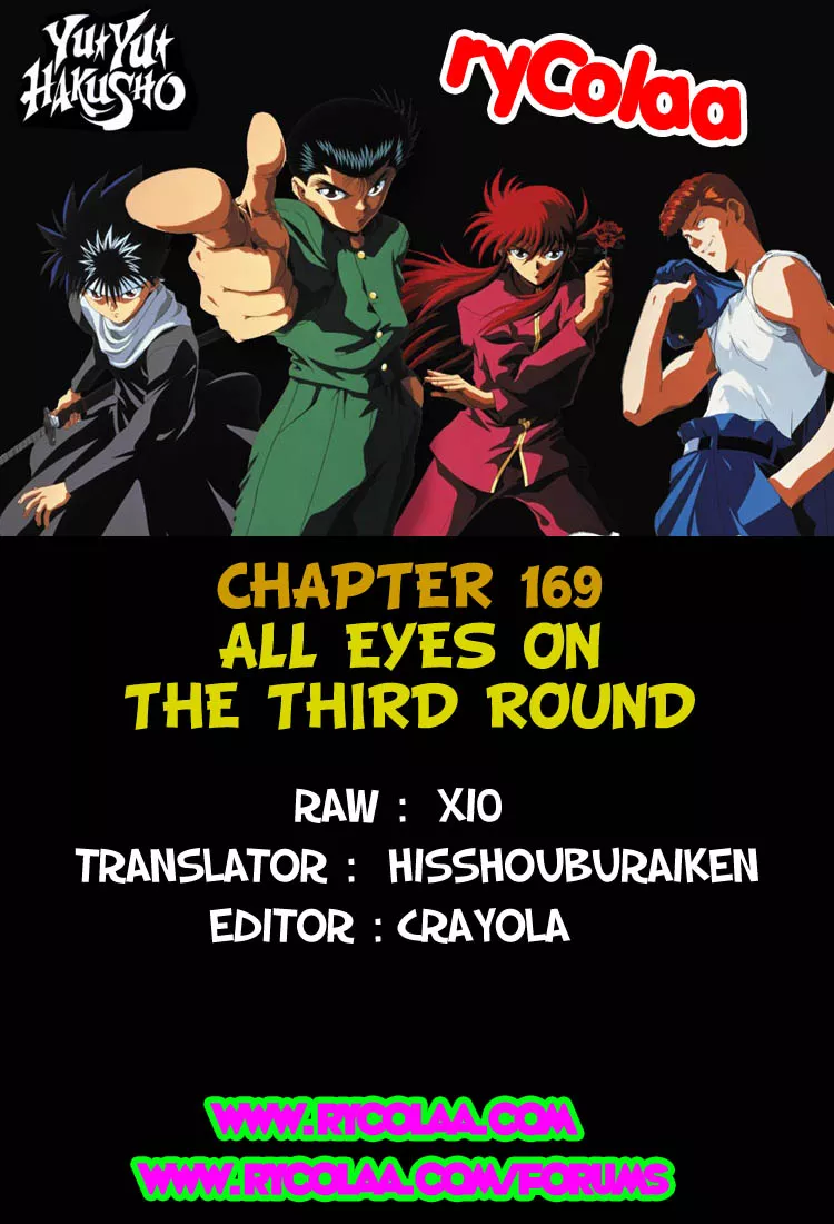 Read Yu Yu Hakusho Chapter 169 Online