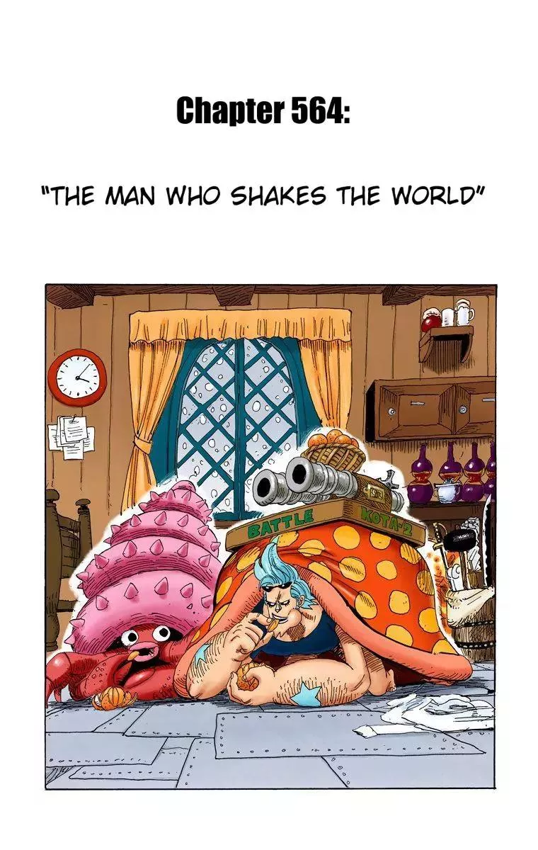 Read One Piece Chapter 564 - The Man Who Shakes The World Online