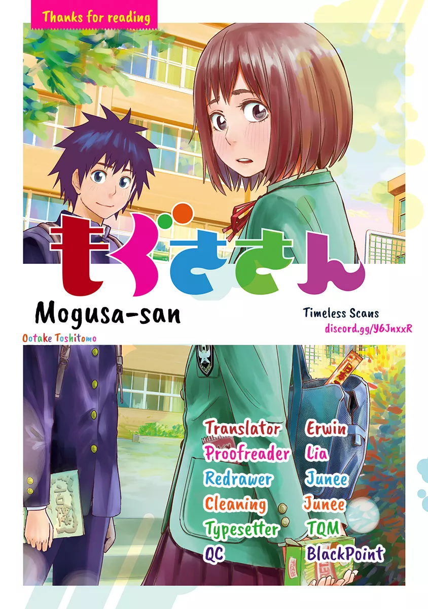 Read Mogusa-san Chapter 32 Online