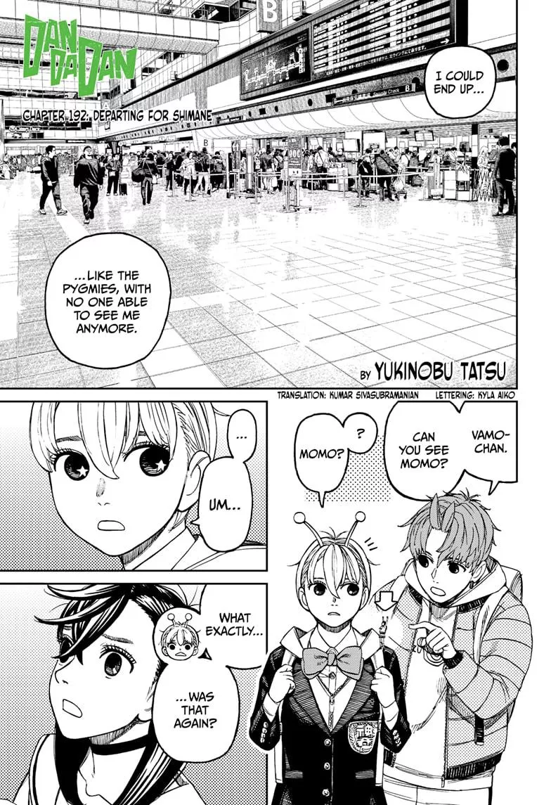 Read Dandadan Chapter 192 Online