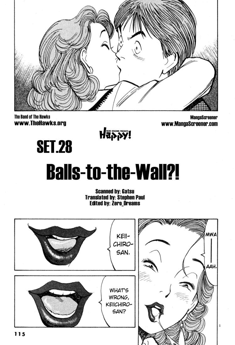 Read Happy! Chapter 28 - Balls-to-the-Wall?! Online
