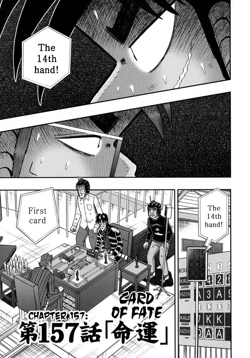 Read Gambling Outcast Kaiji: The One Poker Arc – Kaiji Part 5 Chapter 157 - Card of Fate Online