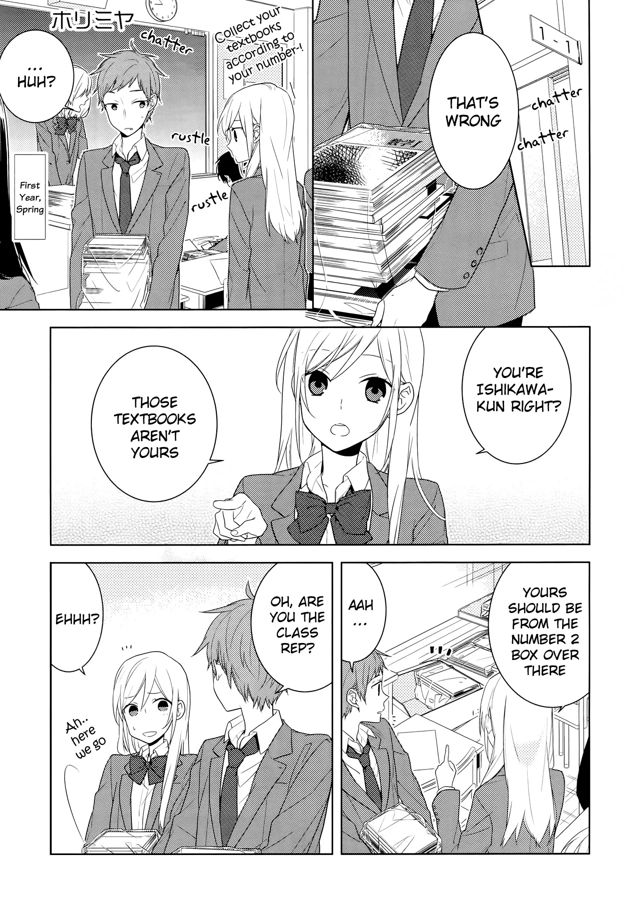 Read Horimiya Chapter 24 - Transparent Online