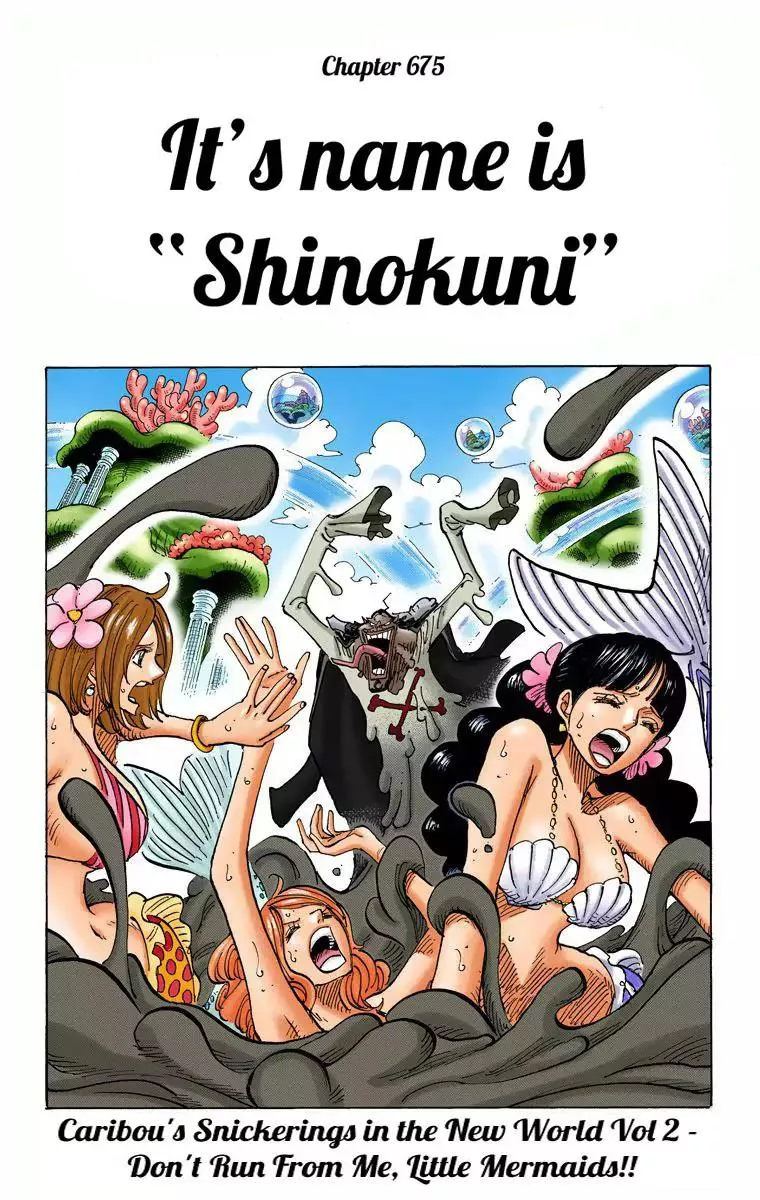 Read One Piece Chapter 675 - Its Name is "Shinokuni" Online