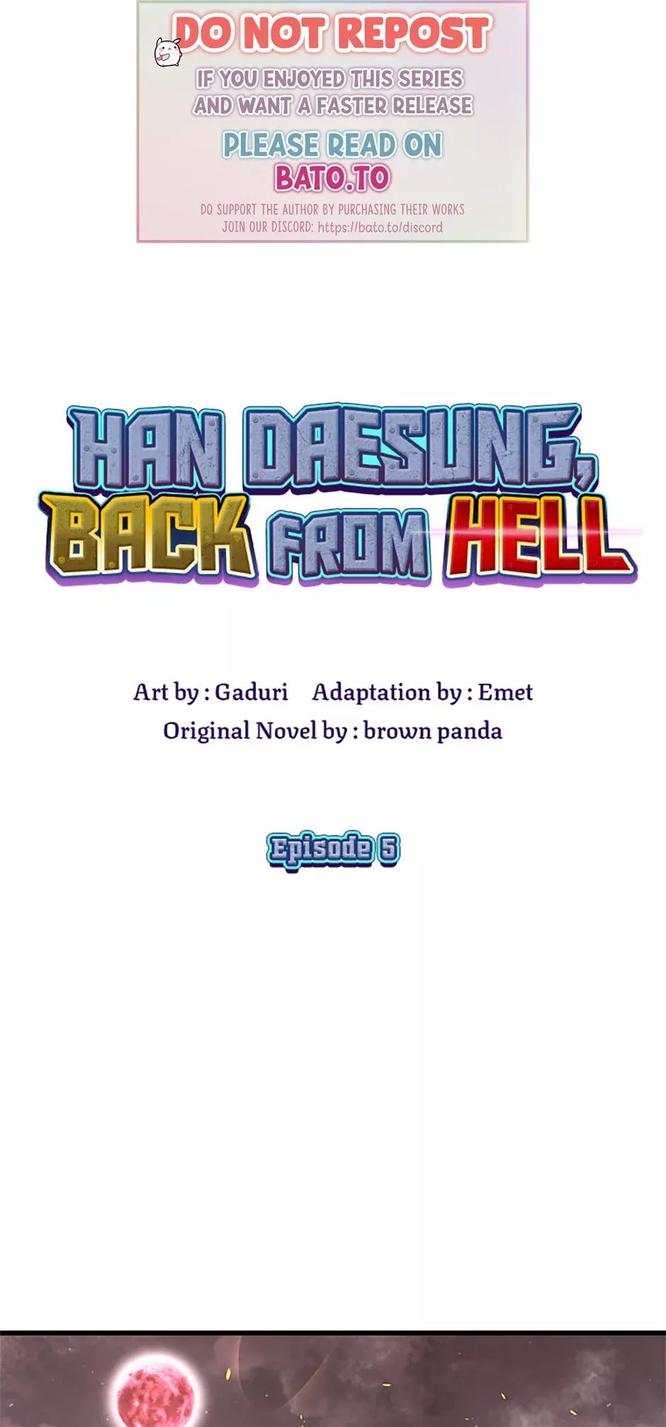 Read Han Daesung, Back From Hell Chapter 5 Online