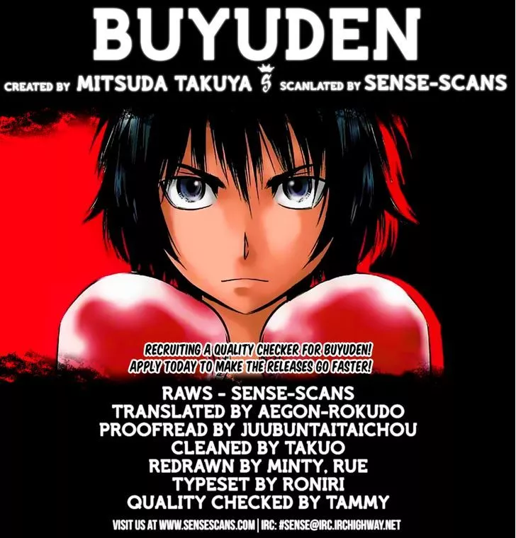 Read Buyuden Chapter 117 - Azuma's Willpower Online