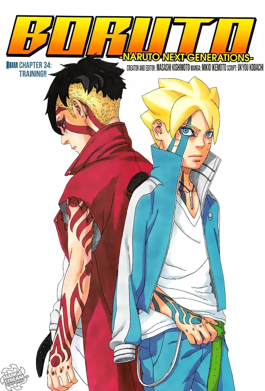 Read Boruto: Naruto Next Generations Chapter 34 - Training!! Online