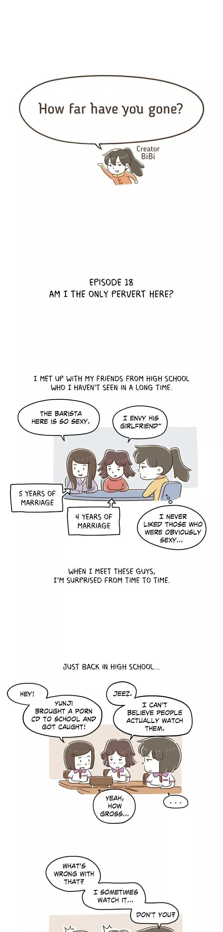 Read How Far Have You Gone? Chapter 18 - Am I The Only Pervert Here Online