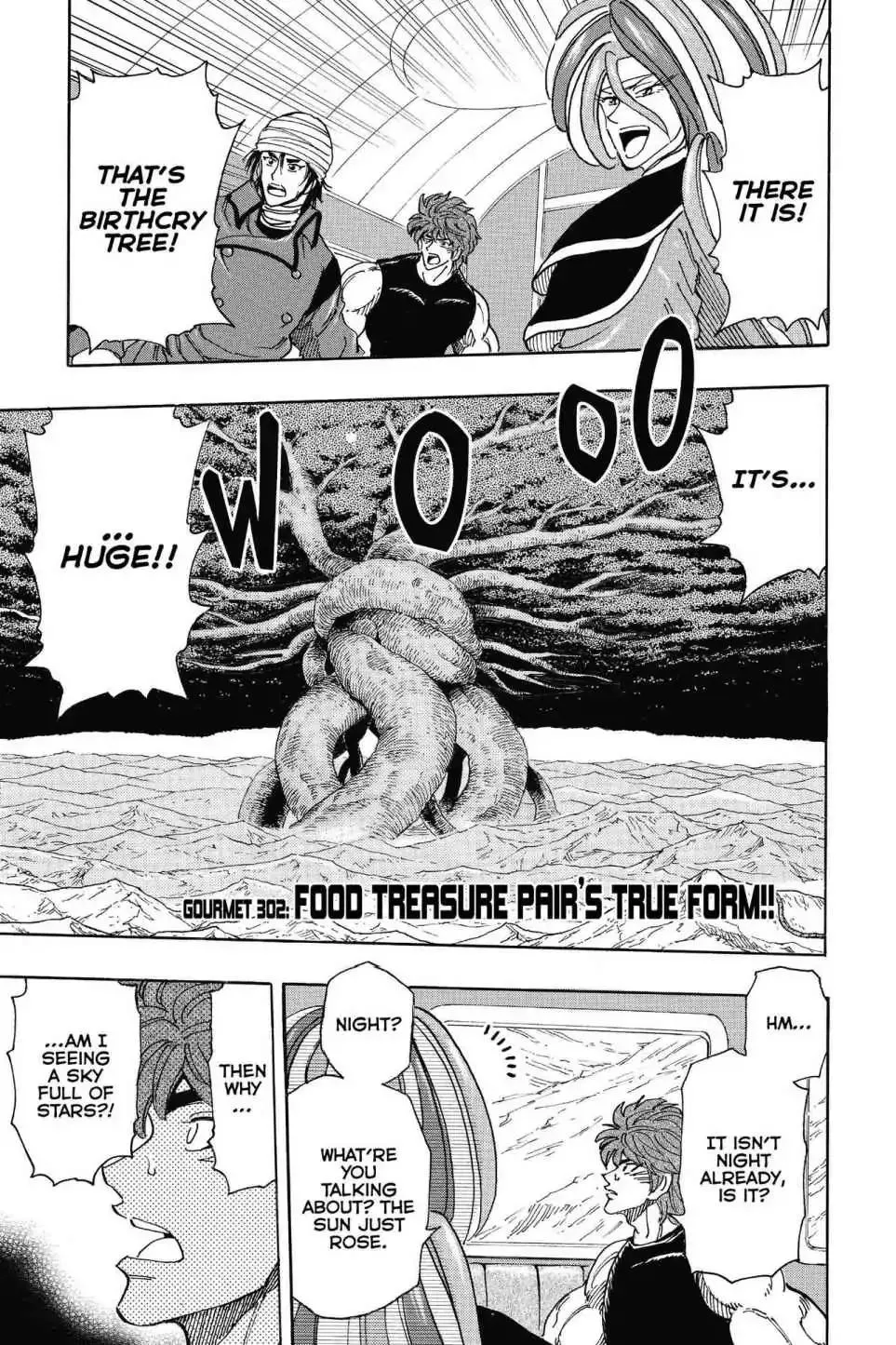 Read Toriko Chapter 302 - Vol.34 Gourmet 302: Food Treasure Pair's True Form!! Online