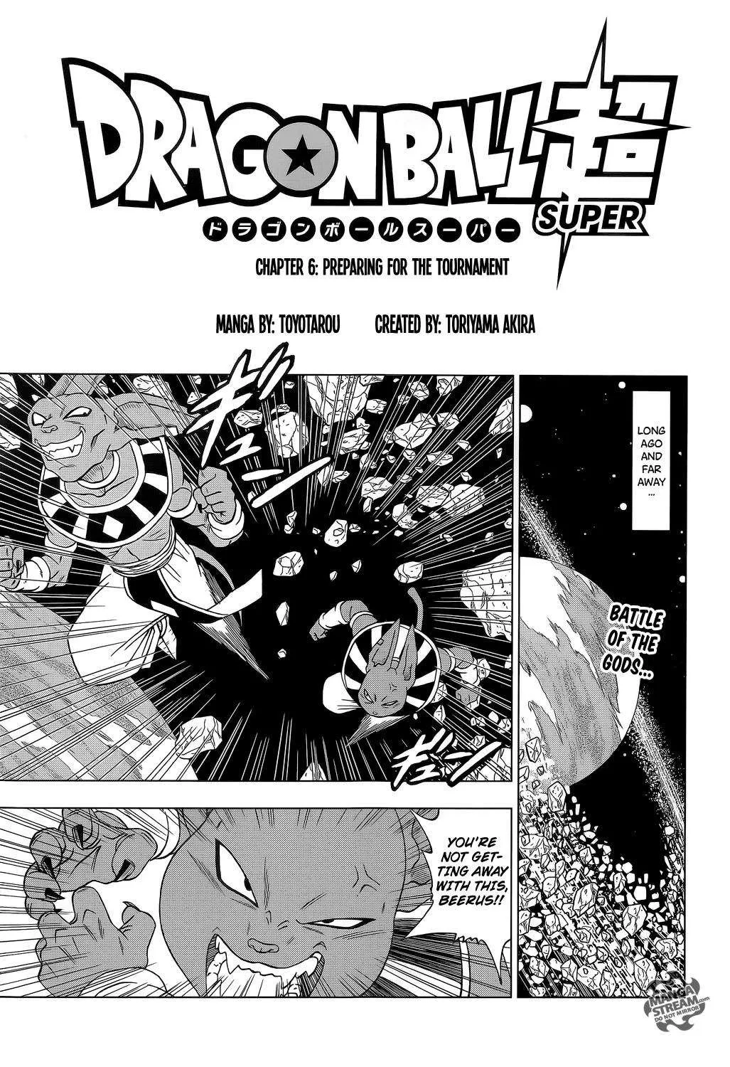 Read Dragon Ball Super Chapter 6 Online