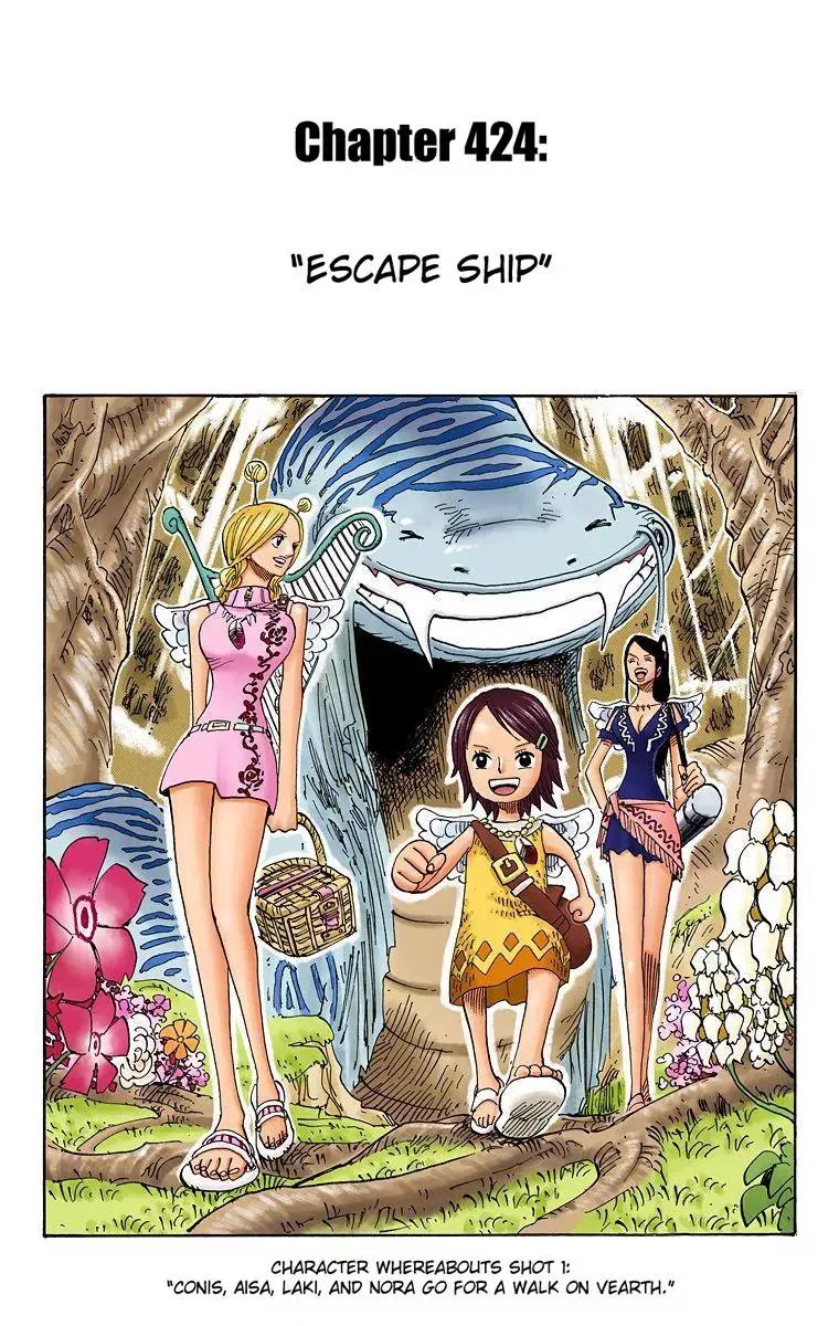 Read One Piece Chapter 424 - Escape Ship Online