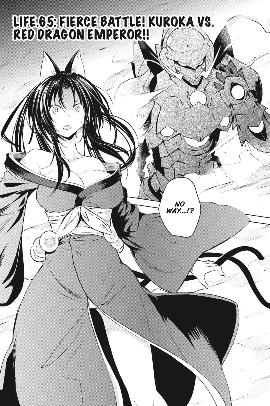 Read High School DxD Chapter 65 - Fierce Battle! Kuroka Vs. Red Dragon Emperor!! Online