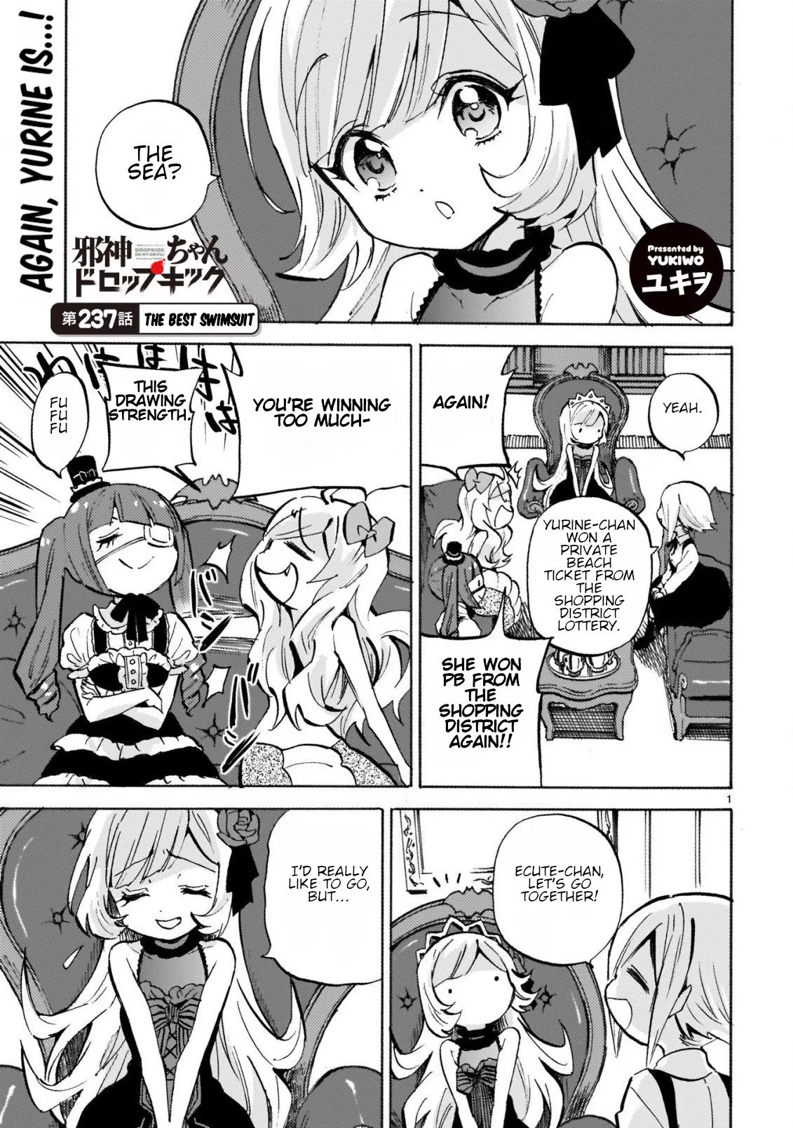 Read Jashin-chan Dropkick Chapter 242 - The Best Swimsuit Online