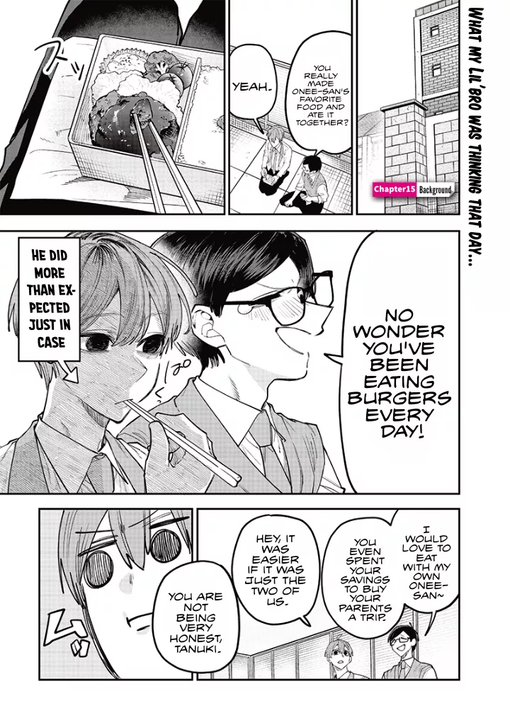 Read Namaiki na Gal Ane wo Wakaraseru Hanashi Chapter 15 - 「Background」 Online
