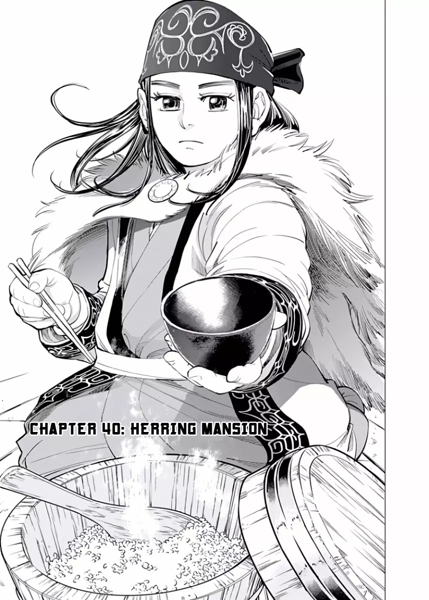 Read Golden Kamuy Chapter 40 - Herring Mansion Online