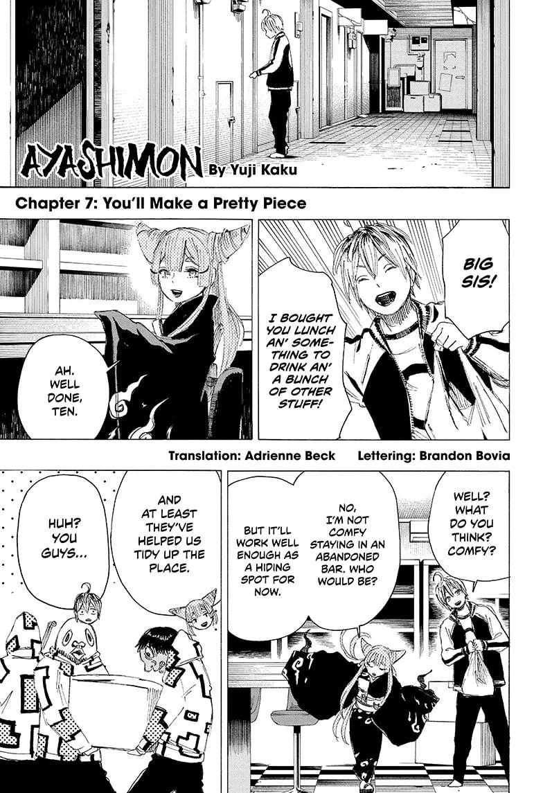 Read Ayashimon Chapter 7 Online