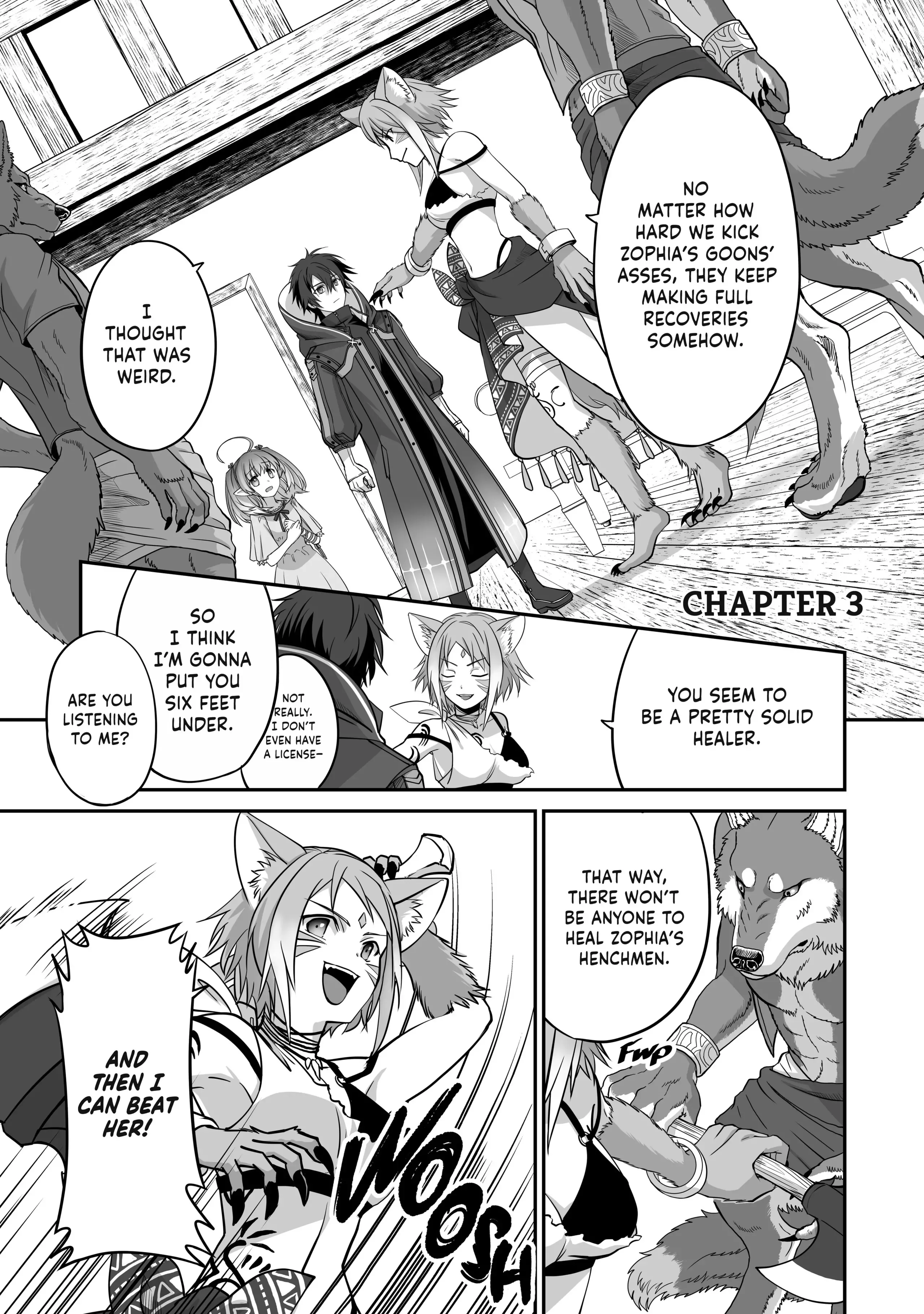 Read Isshun de Chiryou shiteita no ni Yakudatazu to Tsuihousareta Tensai Chiyushi, Yami Healer to shite Tanoshiku Ikiru Chapter 3 Online