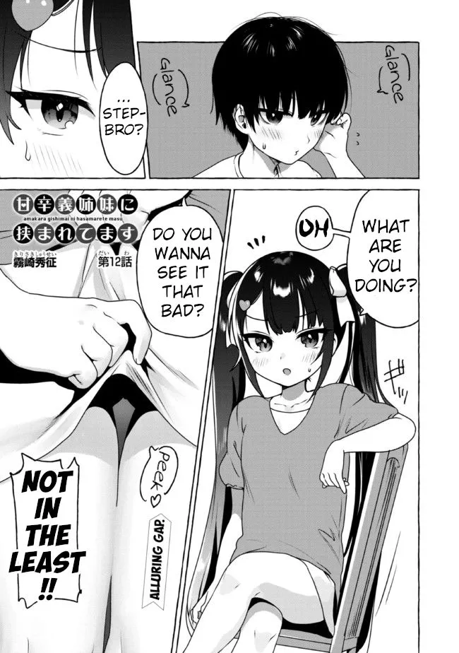 Read Amakara Gishimai ni Hasamaretemasu Chapter 12 Online