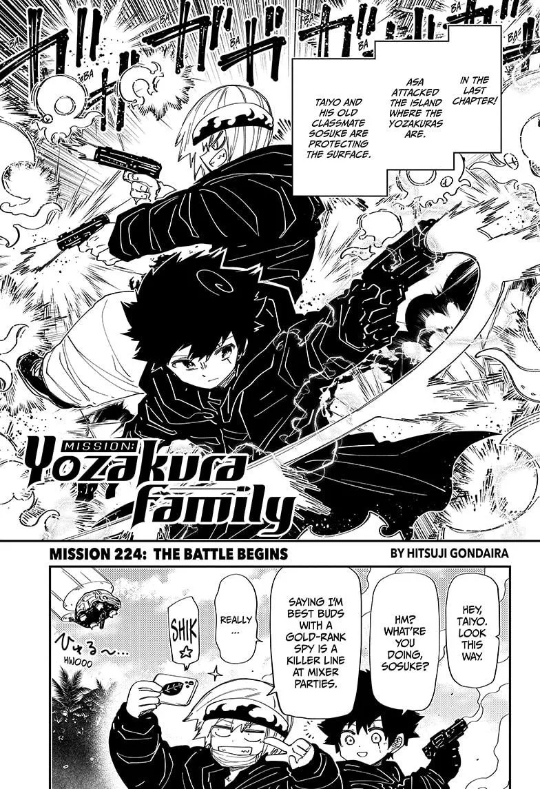 Read Mission: Yozakura Family Chapter 224 Online