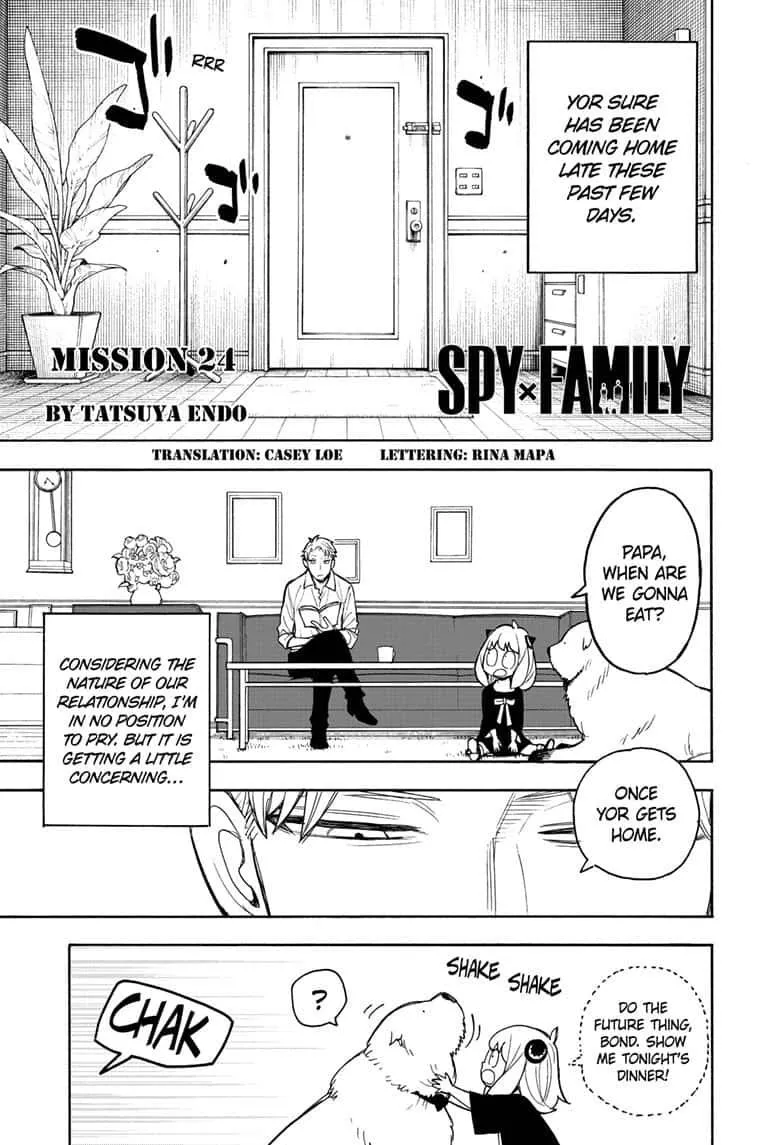 Read SPY x FAMILY Chapter 24 Online