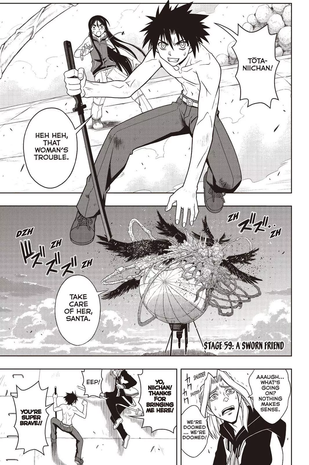 Read UQ HOLDER! Chapter 59 Online