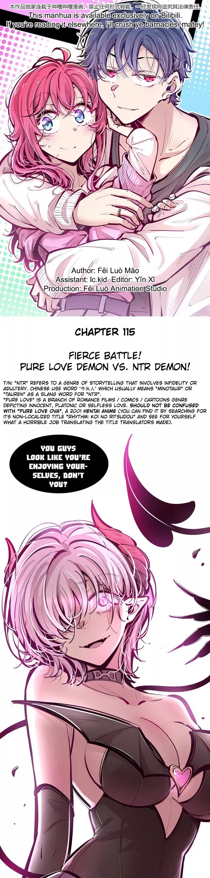 Read Demon X Angel, Can’t Get Along! Chapter 115 Online